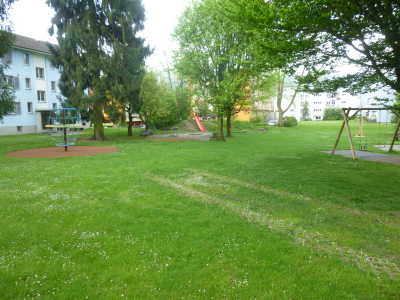 Kirchfeldstrasse - Spielplatz im Schwäbis