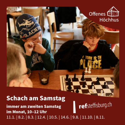 Schach am Samstag für alle Schach am Samstag für alle