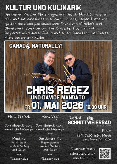 Chris Regez und Davide Mandato - Country, Blues Chris Regez und Davide Mandato - Country, Blues