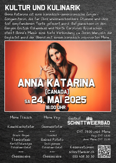 Anna Katarina - Livemusik - Kanada