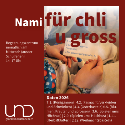 Nami für Chli u Gross Nami für Chli u Gross