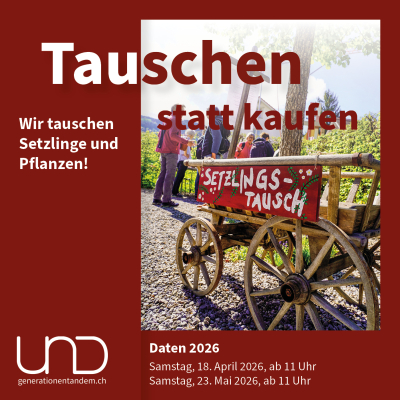 Tauschen statt kaufen: Setzlinge und Pflanzen Tauschen statt kaufen: Setzlinge und Pflanzen