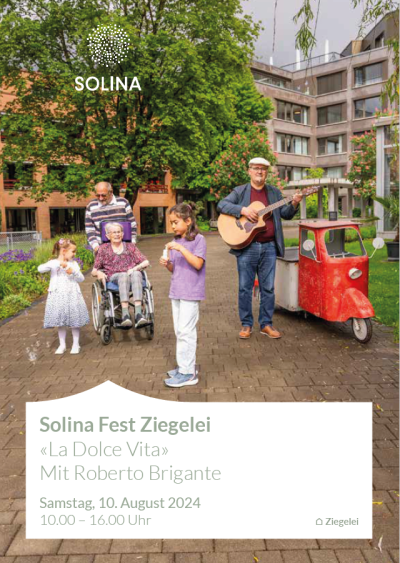 Solina-Fest Ziegelei 'La Dolce Vita' mit Roberto Brigante