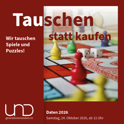 Tauschen statt kaufen: Puzzle und Gesellschaftsspiele Tauschen statt kaufen: Puzzle und Gesellschaftsspiele