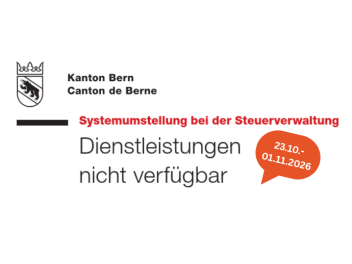 Steuerverwaltung in KW 44 nicht erreichbar